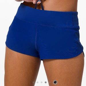 lululemon- athletic shorty shorts